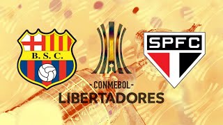 BARCELONA X SÃO PAULO LIBERTADORES 2024 | PES2021