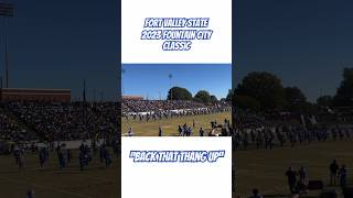 #Fvsu #Fountaincityclassic #fortvalley #marchingband Sideline Blowdown