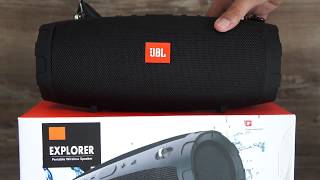 Resenha Caixa de Som Bluetooth Jbl Explorer 40w Primeira Linha Melhor Que Xtreme!