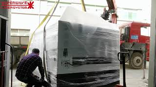 Video of shipping process of large laser cutting machine