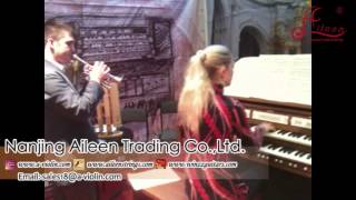 [Aileen Music] Customers' solo at 2010 Moscow Music fair, Trumpet & Electrionic Piano