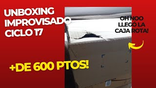 UNBOXING CICLO 17 +DE 600 PTOS!Caja rota!!!