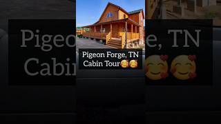 Travel with me 🥰 #cabin #cabintour #pigeonforge #smokymountains #gatlinburgtn #travel #travelwithme