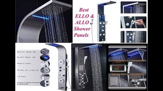 Top 5 Best ELLO & ALLO Shower Panels