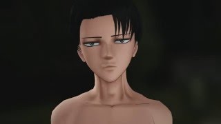 MMD SNK "Levi Kisses Goodnight" (new version) Attack on Titan funny AOT meme animation