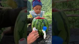 @luyoudo TikTok 4 - water melon juice