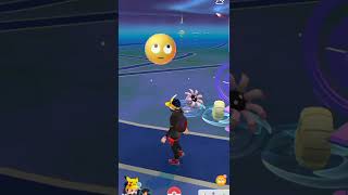 Horror sky glitch😵‍💫☠️ in pokemon go