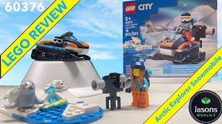 Arctic Explorer Snowmobile | Set 60376 | Does this set “seal” the deal?