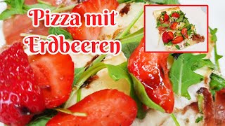 Erdbeerpizza