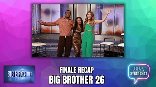 Big Brother 26: FINALE RECAP! | Strat Chat Podcast