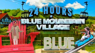 24 HOURS at Blue Mountain Village Ontario ⛰️ CANADA | ALL ACTIVITIES IN BLUE MOUNTAIN 🇨🇦