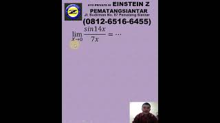 LIMIT Fungsi Trigonometri Private Matematika Einstein Z part2