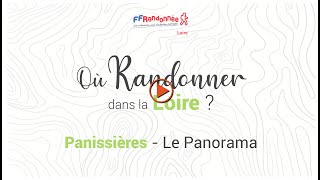 Randonnée dans la Loire à Panissières sur le circuit "le Panorama"