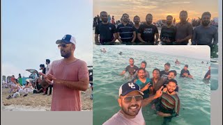 Azerbaijan Beach | North Qatar | Friends get-together | Doha Qatar.