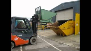 Tong Auto Roll Tipping Skip