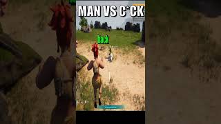 Man VS C*CK in Palworld!  #gaming #shorts #palworld