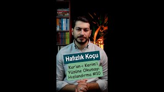 Hafızlık Koçu || Yüzüne Okumayı Hızlandırma #shorts