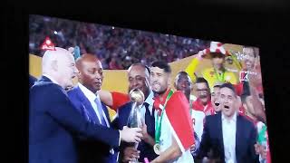 لحظة تتويج الوداد البيضاوي بعصبة أبطال أفريقيا | WAC the winner of champions league of africa