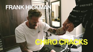 MMA Coach Frank Hickman Chiro Adjustment