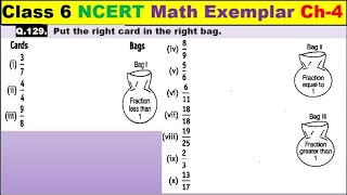 Class 6 Math Ch-4 Q 129 Math NCERT Exemplar Solution|MATH|NCERT|Fractions and Decimals|CBSE