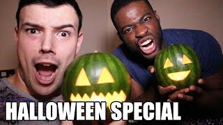 Boyfriend Pumpkin Carving (with Watermelons)