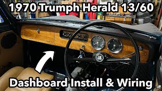 Steering Column and Dashboard Installation | 1970 Triumph Herald 13/60 Restoration | Part 22