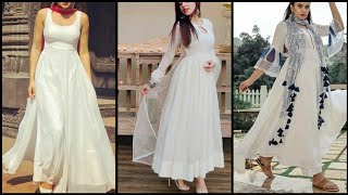 White dress designs ideas for girls, White outfits dress design || Off white dresses TREND SPOTTER