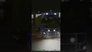 berkendara malam hari #trucksimulator #containertruck #gaming #androidgameplay #mobilegameplay