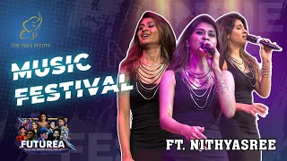 Enjoy the Sizzling performance of Mayya Mayya by the Multilingual singer Nithyasree | Futurea 2023