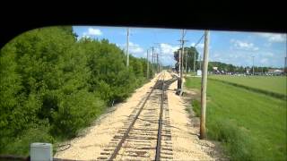 1080p HD: A cab ride in CWEX 15, an EMD SW1. 6/16/13