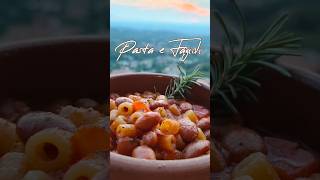 Pasta e Fagioli 🍲 di Marco Rapo | Due Giri d'Olio, una ricetta con il  tramonto 🌇