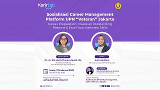 Sosialisasi Career Management Platform UPNVJ