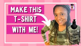 How to Sew a T-shirt | Beginner Friendly Sew | Easy Shirt Pattern | Ellie and Mac