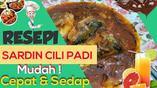 RESEPI SARDIN CILI PADI 2020 ❤ || StayAtHome ||Episod 33