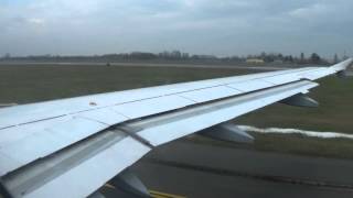 ✈Lufthansa Airbus A320-200 silent takeoff at Bologna Airport