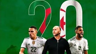 جميع اهداف المنتخب الوطني الجزائري منذ قدوم جمال بلماضي و20 مبارات من دون هزيمة 😍😍