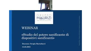 Webinar Studio del potere sanificante dei dispositivi sanificanti