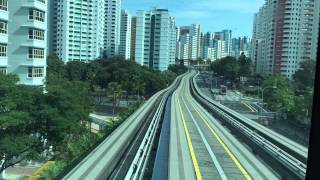 [BPLRT] CX-100 Set 117/119 ride from Bukit Panjang to Senja (Service A)