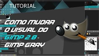 Como mudar o visual do Gimp - Colocar tema