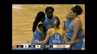 San Antonio Stars vs Chicago Sky Full Highlights 2017 WNBA (Aug 10)