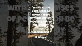 Al-Ghazali Quotes "To get what you love, you must first be......"    teachers day Quotes