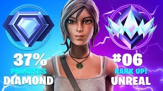 Diamond To Unreal PS4 Pro Ranked Reload SpeedRun ( Fortnite Console) 🎮🎯