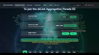 zklink airdrop season2 ,invitecode : 98D9B3