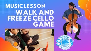 Walk and Freeze Cello Game | KS1 and KS2 Homeschool Music Lesson from Sing Education