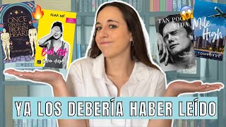 LIBROS QUE YA DEBERÍA HABER LEÍDO 😂🙈 [BOOKTAG] | Belbooks 📚