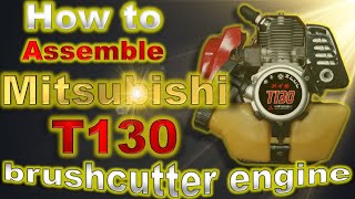 Mitsubishi T130 brushcutter engine restoration part 2.