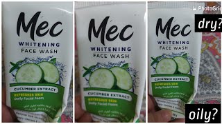 Mec whiteing Face wash ||review