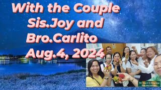 With the Couple Sis.Joy and Bro.Carlito / The Church in Hongkong: Aug.4, 2024