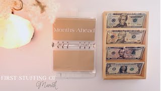 First Paycheck Of March 2022 | Cash Stuffing | Low Income Budgeting