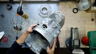 Assembling a Ural motorcycle engine part 1